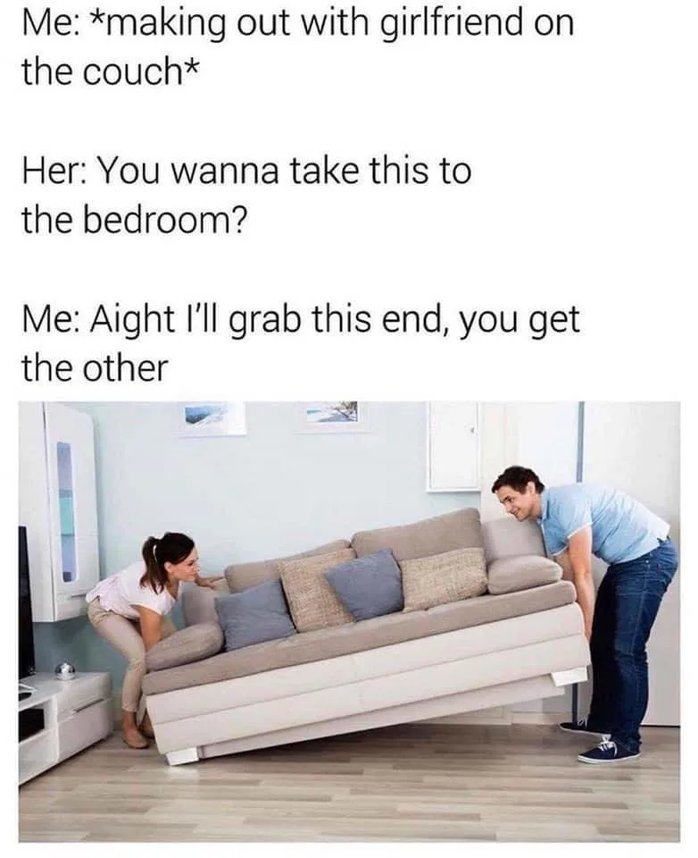 sofa meme