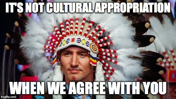 cultural appropriation meme