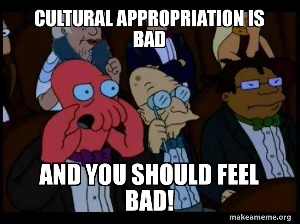 cultural appropriation meme