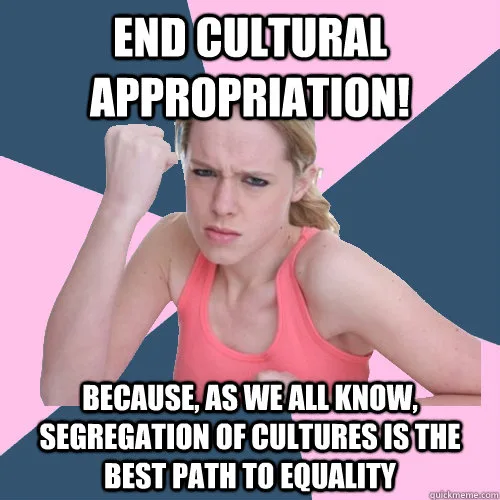 cultural appropriation meme
