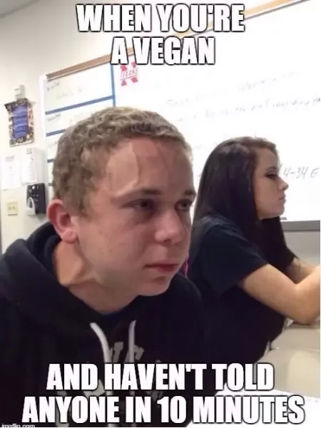 vegan meme