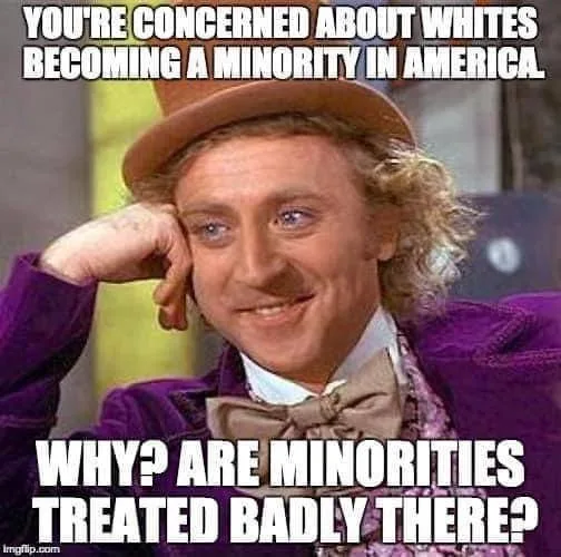 white privilege meme
