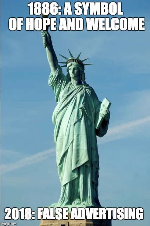 Statue of Liberty meme