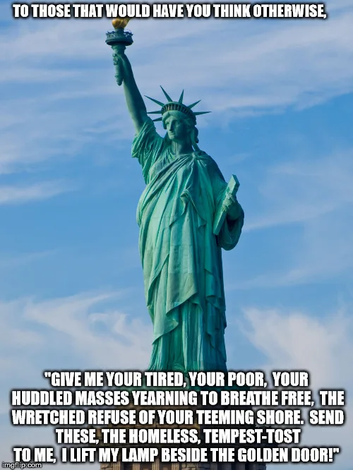 Statue of Liberty meme