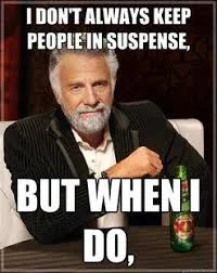 cliffhanger meme