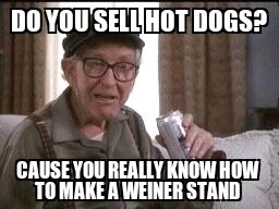pick-up line meme
