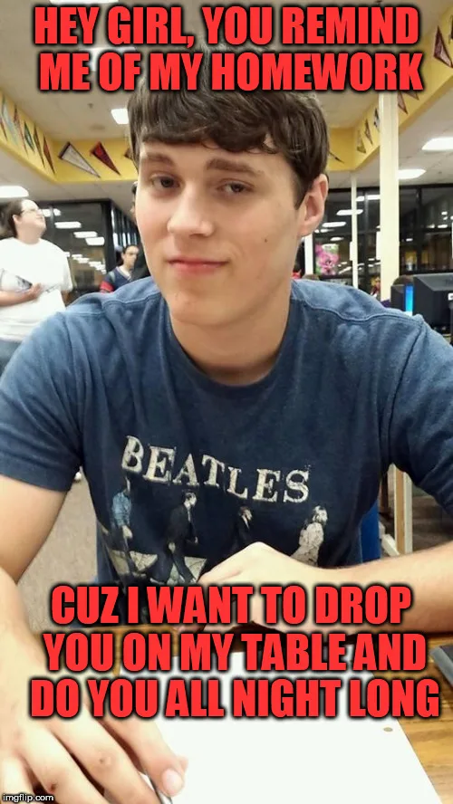 pick-up line meme