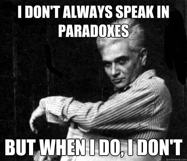 Jacques Derrida meme