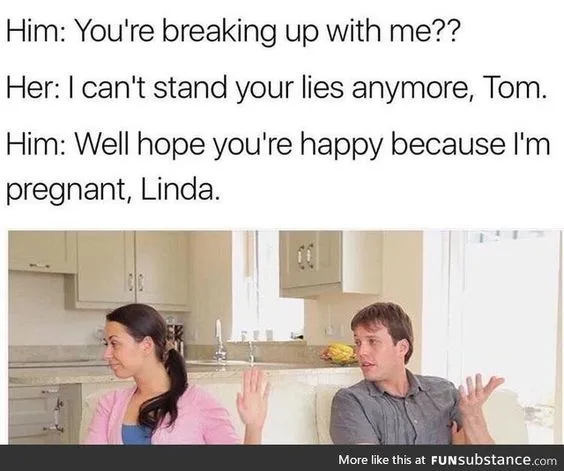 breakup meme