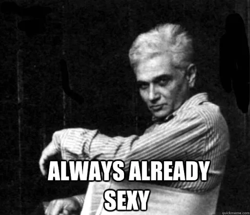 Jacques Derrida meme