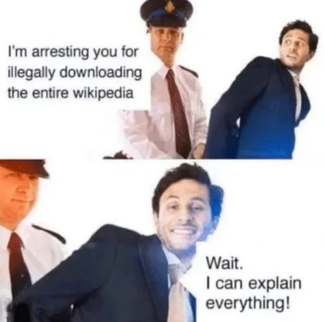 Wikipedia meme