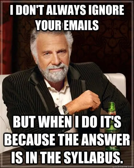 syllabus meme
