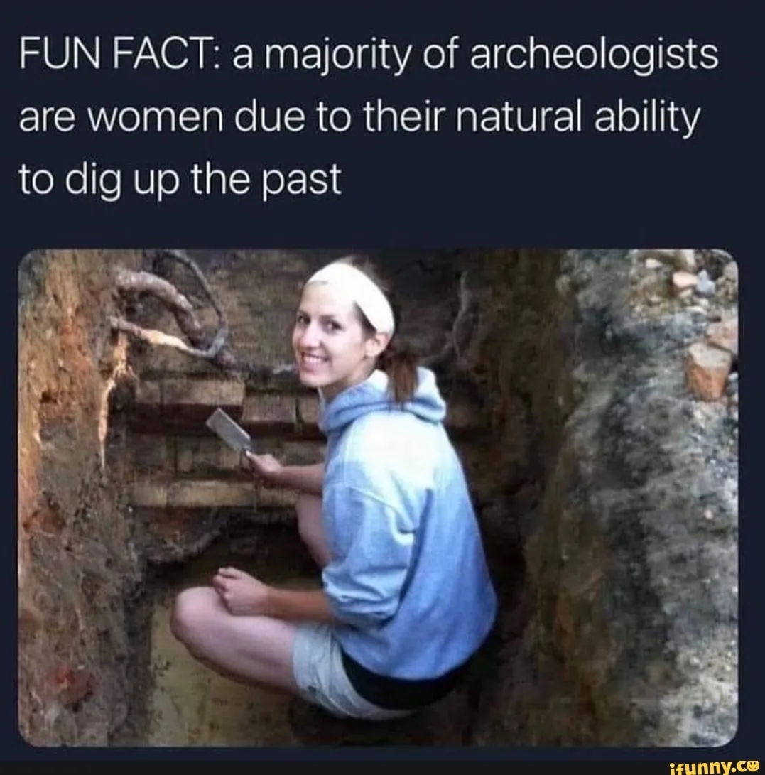 archaeologist meme