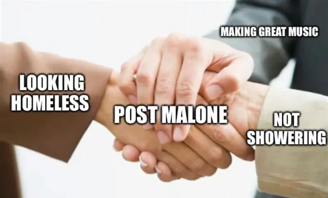 Post Malone meme