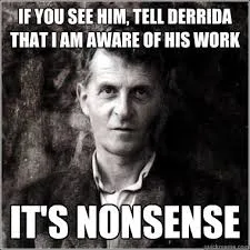 Jacques Derrida meme