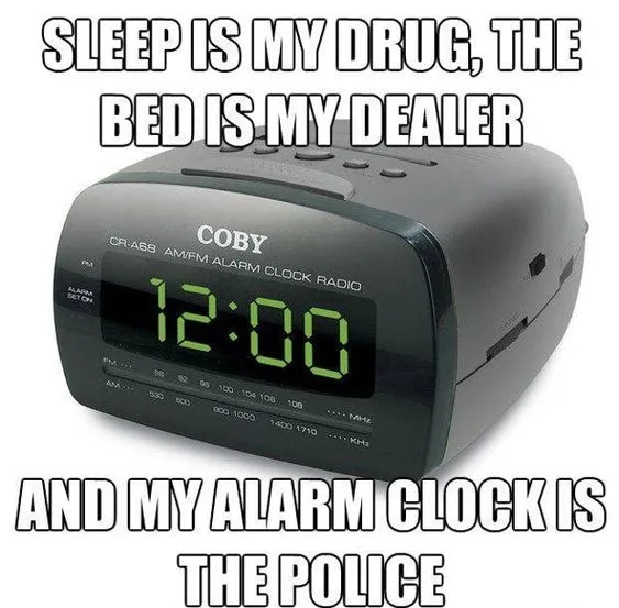 alarm clock meme