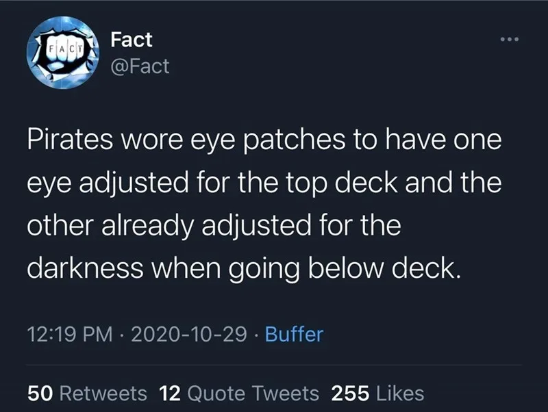 eye patch meme
