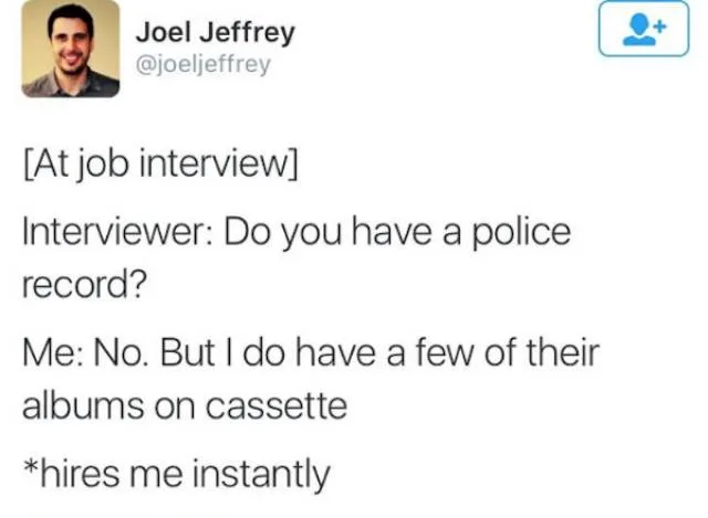job interview meme