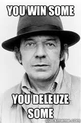 Gilles Deleuze meme