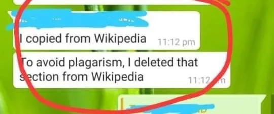 Wikipedia meme