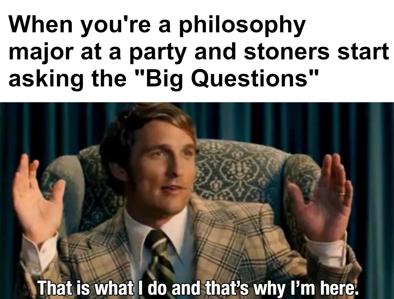philosophy major meme