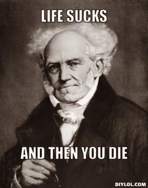 Arthur Schopenhauer meme