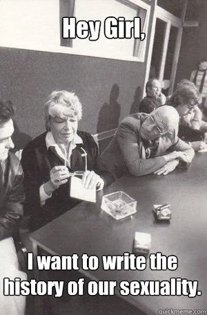 Michel Foucault meme