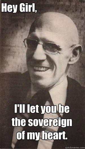 Michel Foucault meme