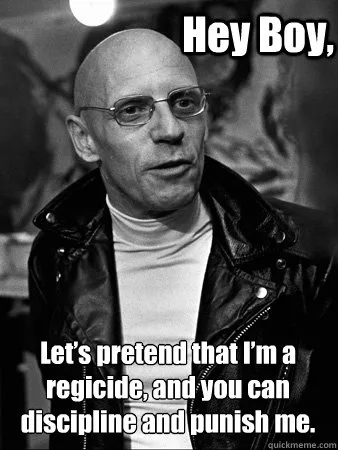 Michel Foucault meme