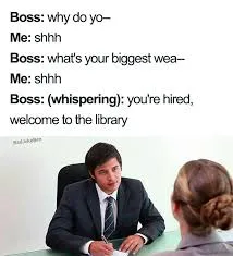 library meme