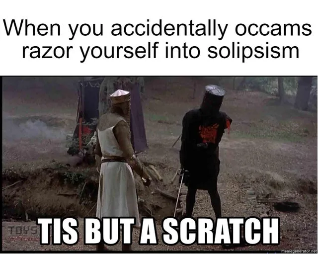 solipsism meme