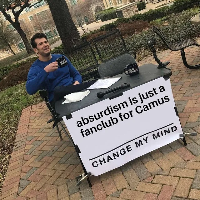 absurdism meme