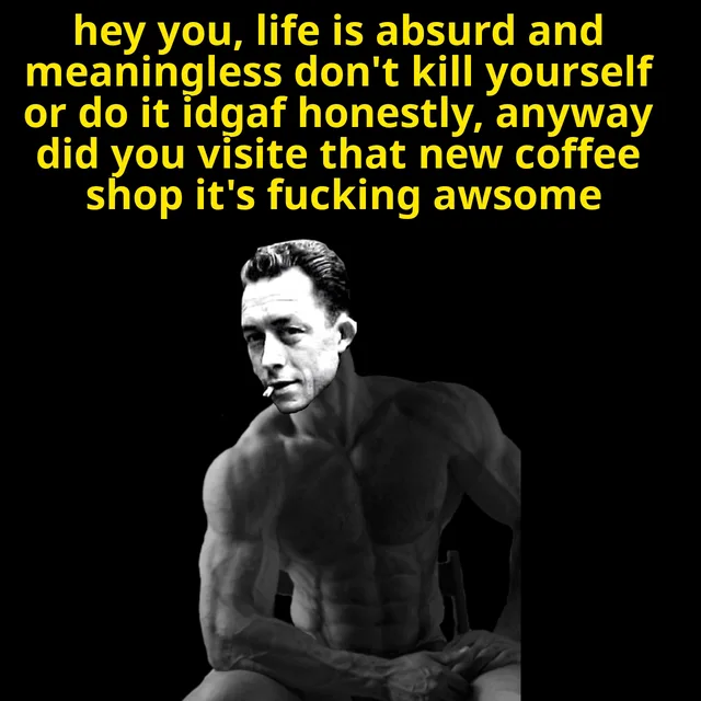 existentialism meme