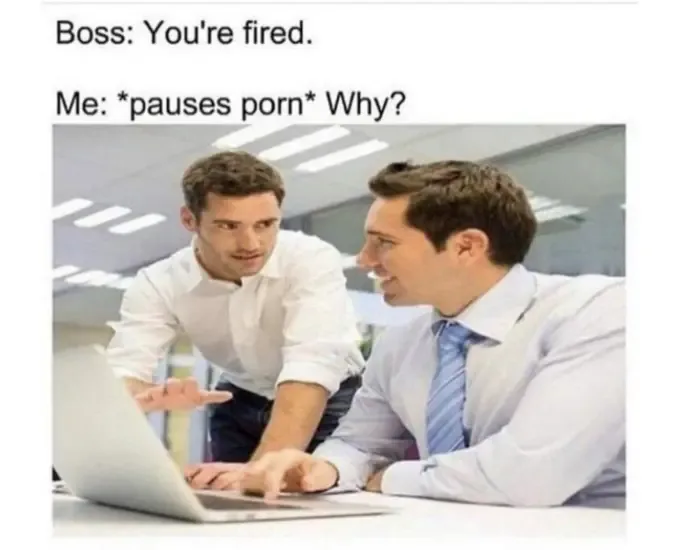 getting fired meme