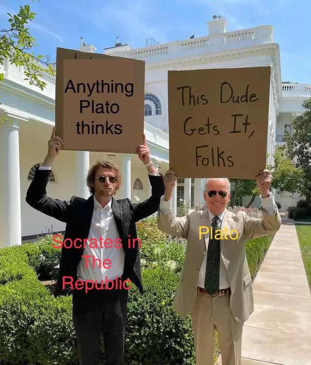 Plato meme