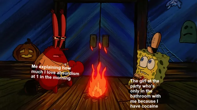 absurdism meme