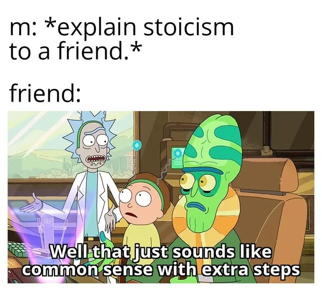 stoicism meme