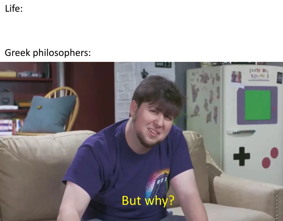 Greek philosopher meme