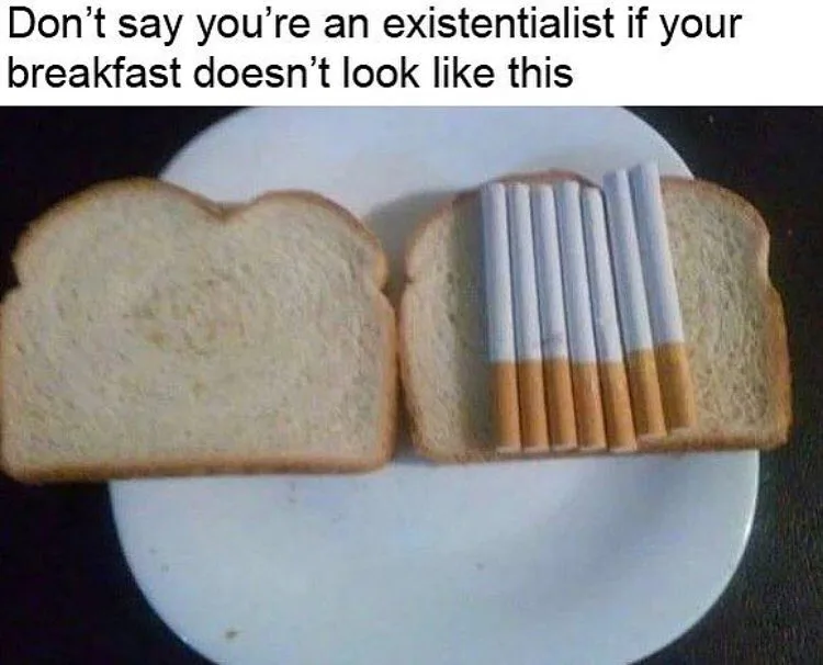 existentialism meme