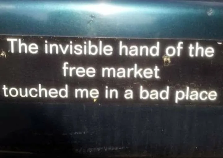 invisible hand meme