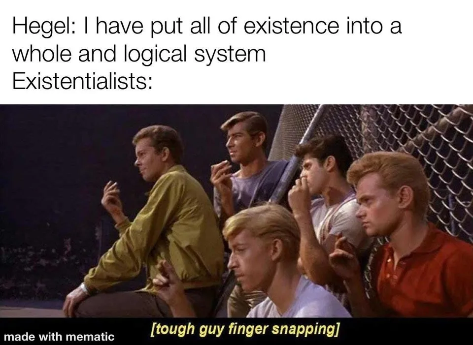 existentialism meme
