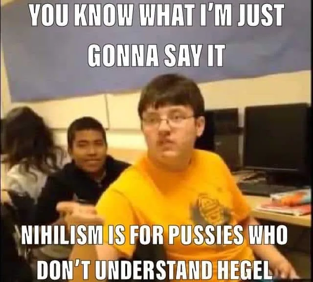 nihilism meme