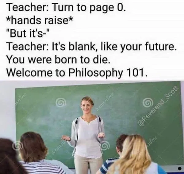 philosophy major meme