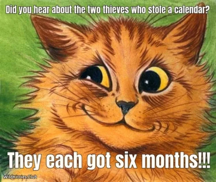 calendar meme
