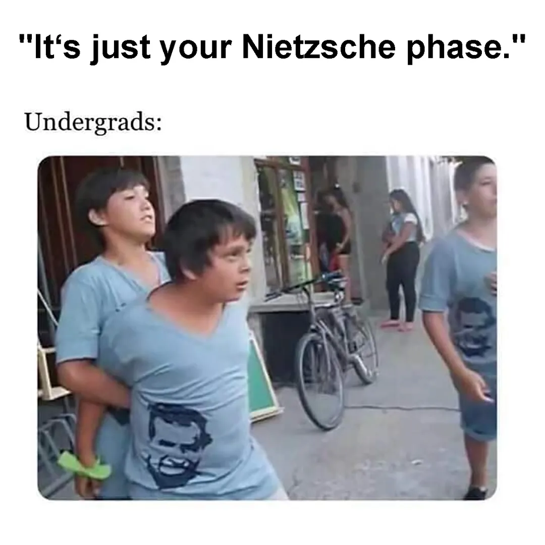 Friedrich Nietzsche meme