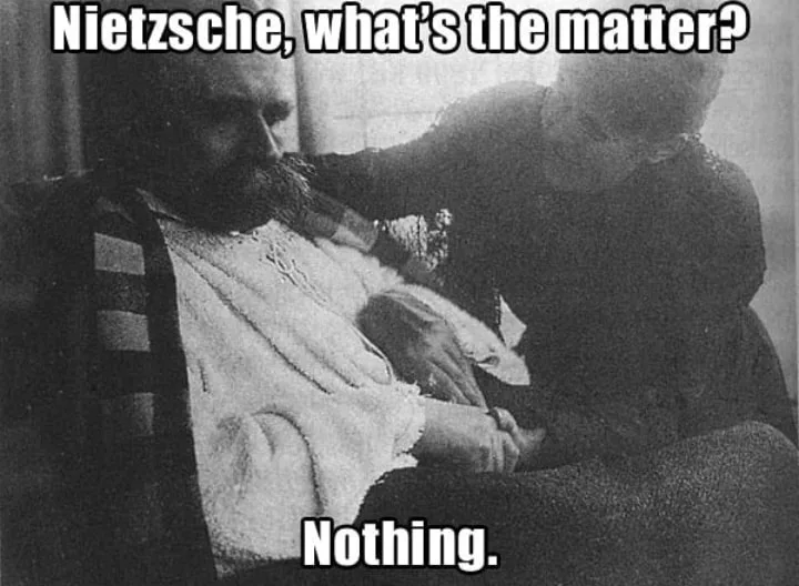 Friedrich Nietzsche meme