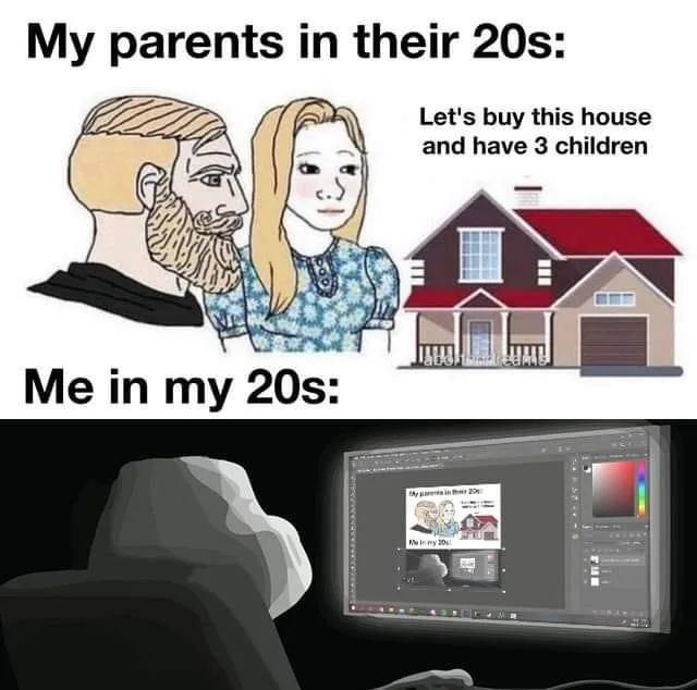 millennial meme