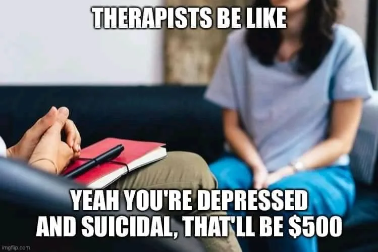 therapy meme