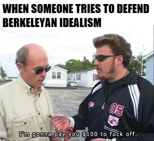 George Berkeley meme