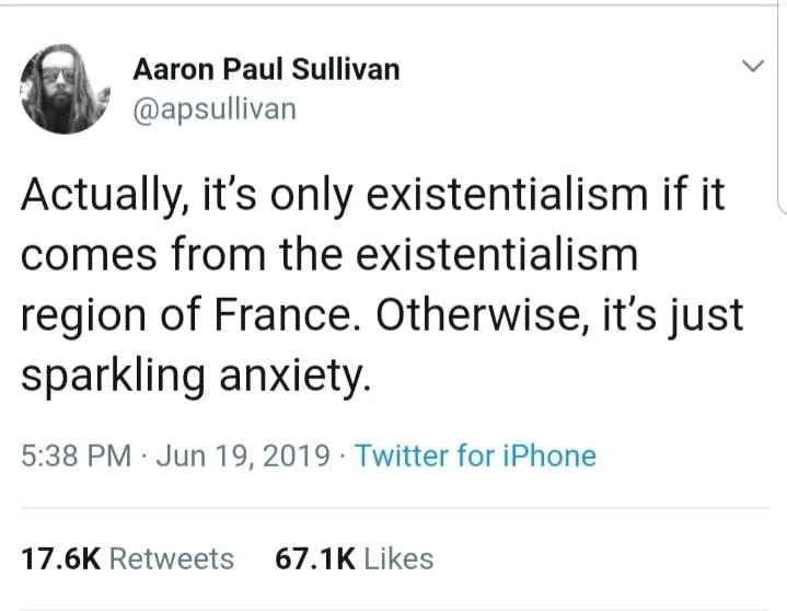 existentialism meme